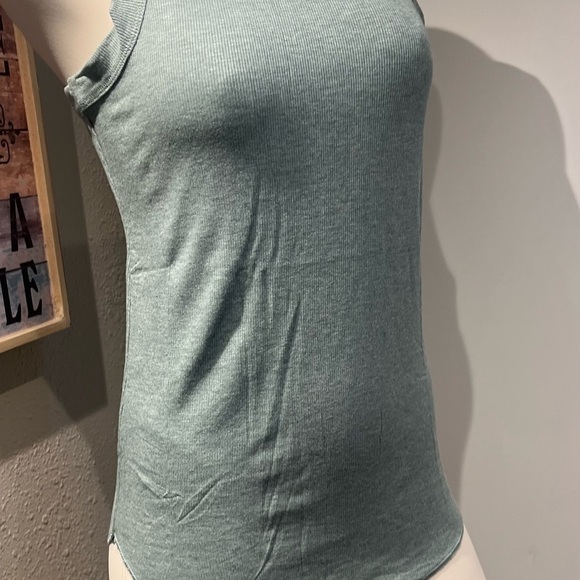 Nostalgia Tops - Women's Green Sleeveless Top